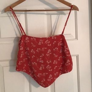 Abercrombie & Fitch halter top with tie back, size small